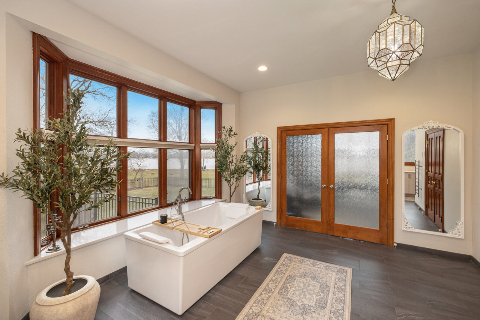 Modern Primary Bathroom Remodel in Muskego