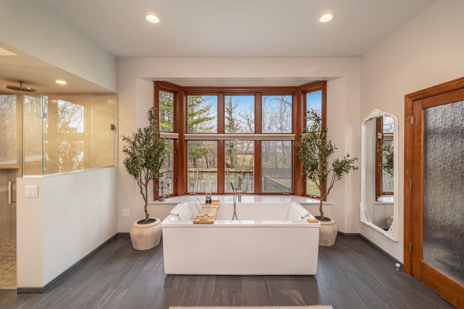 Modern Primary Bathroom Remodel in Muskego