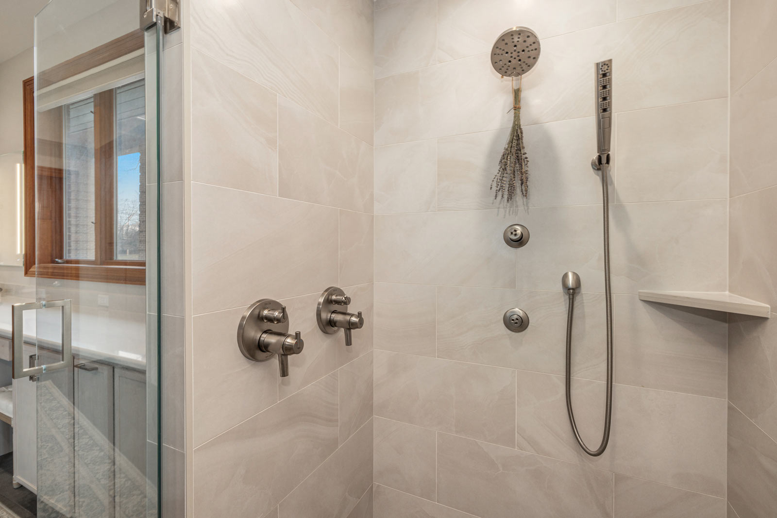 Modern Primary Bathroom Remodel in Muskego