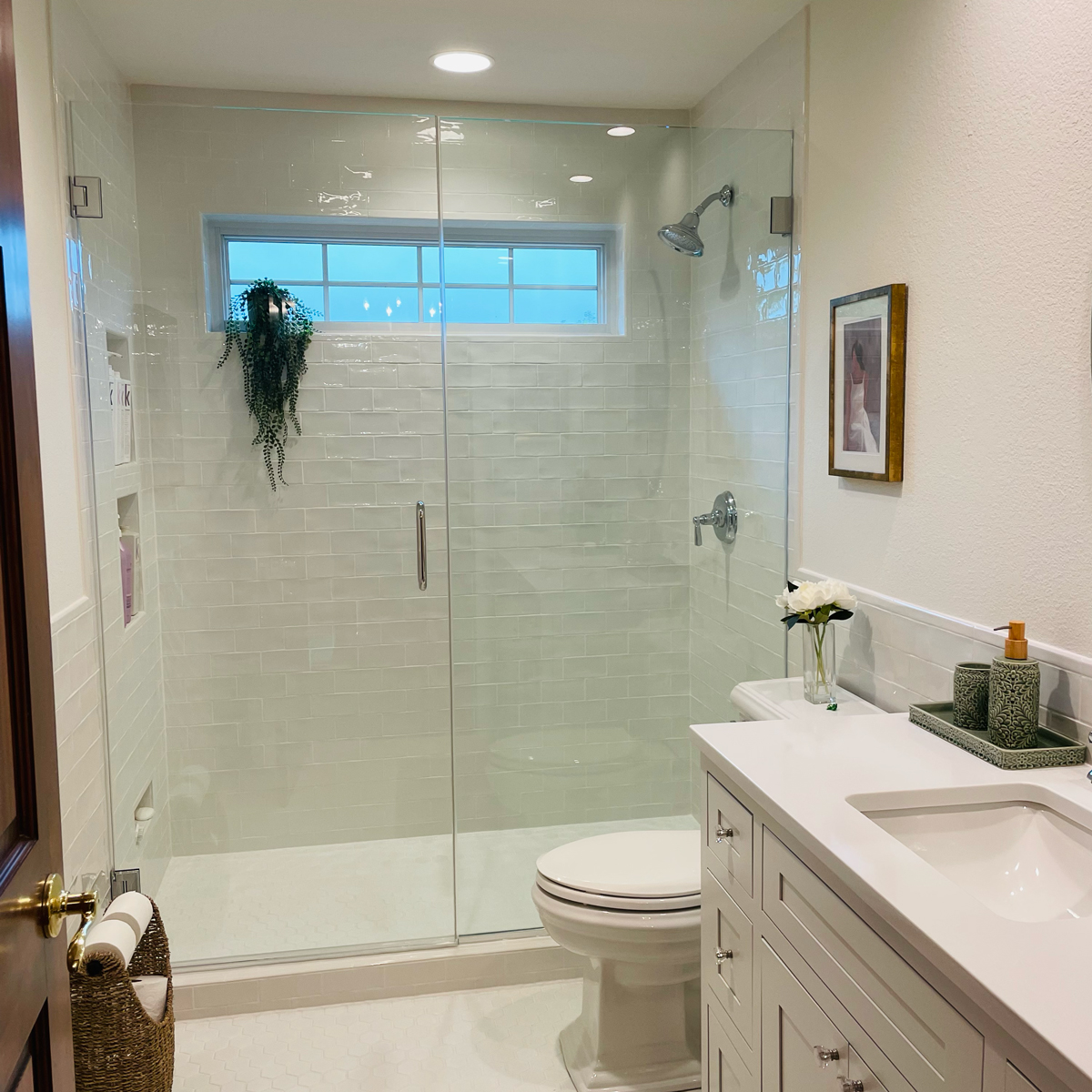 Tub to Shower Conversion - After