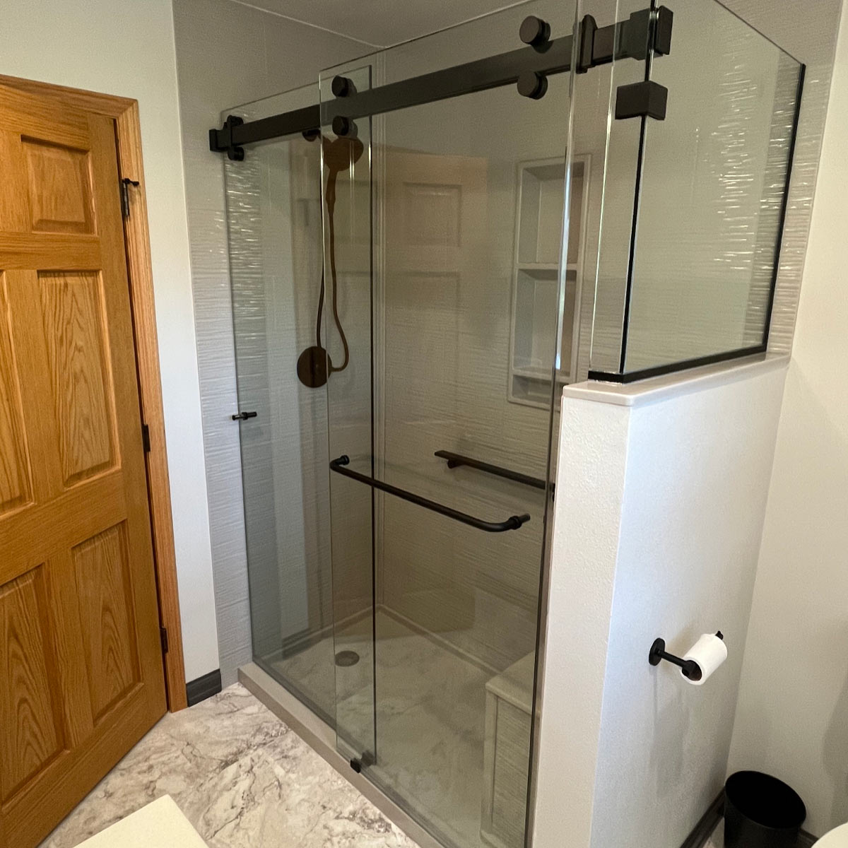 tub-shower-after1 Tub to Shower Conversion After
