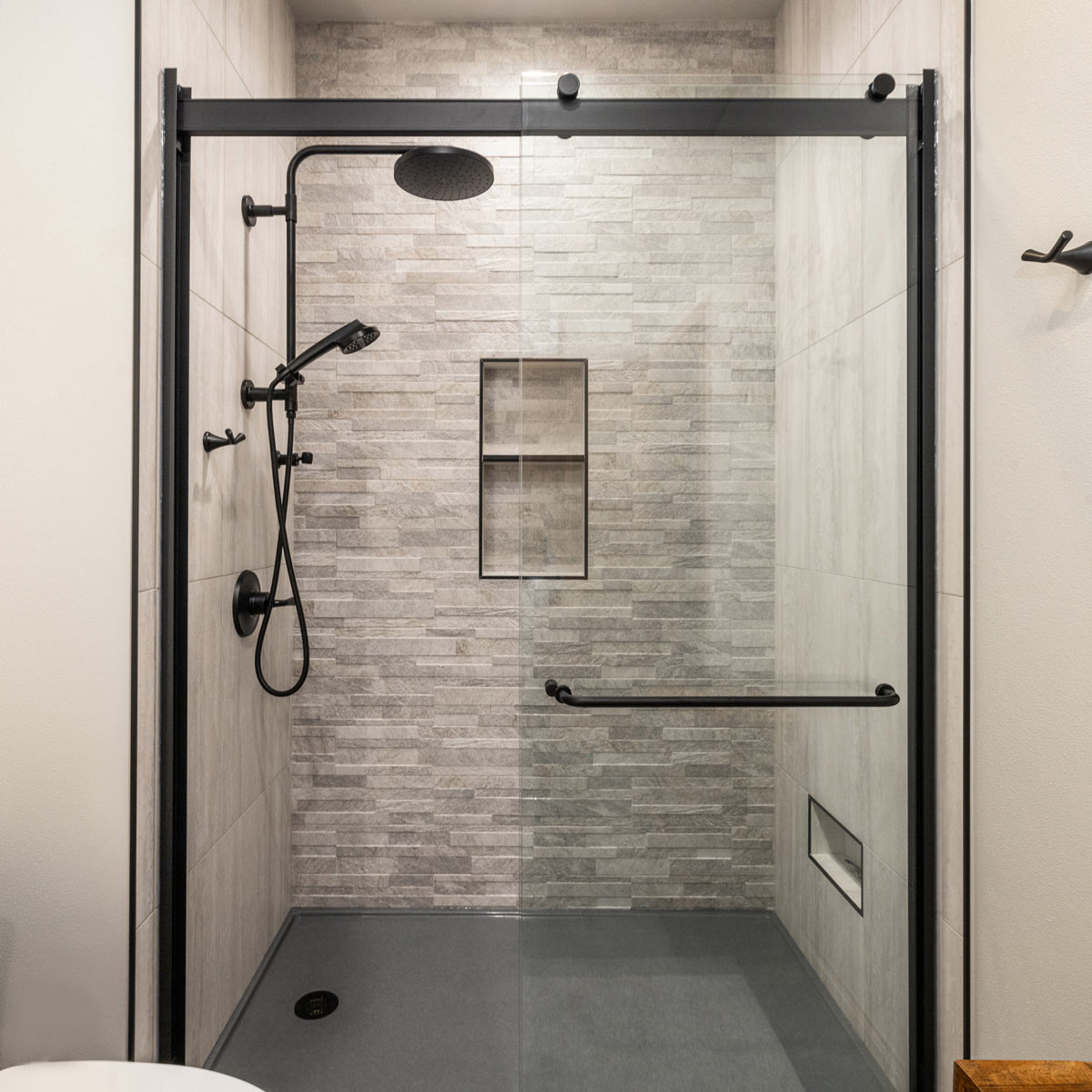 Tub to Shower Conversion After