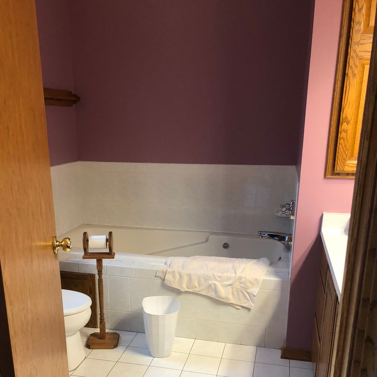 Tub-to-Shower Conversion in Waukesha Before